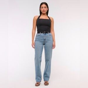 Curve Love Ultra High Rise 90s Straight Jean LONG
